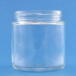 120ml Clear Simplicity Glass Jar 58mm Neck